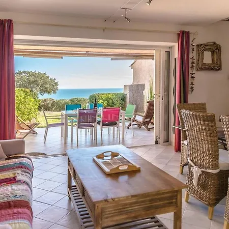 Ferienhaus Mini Kalliste - Vue Exceptionnelle Sur La Baie De Palombaggia Porto-Vecchio (Corsica)